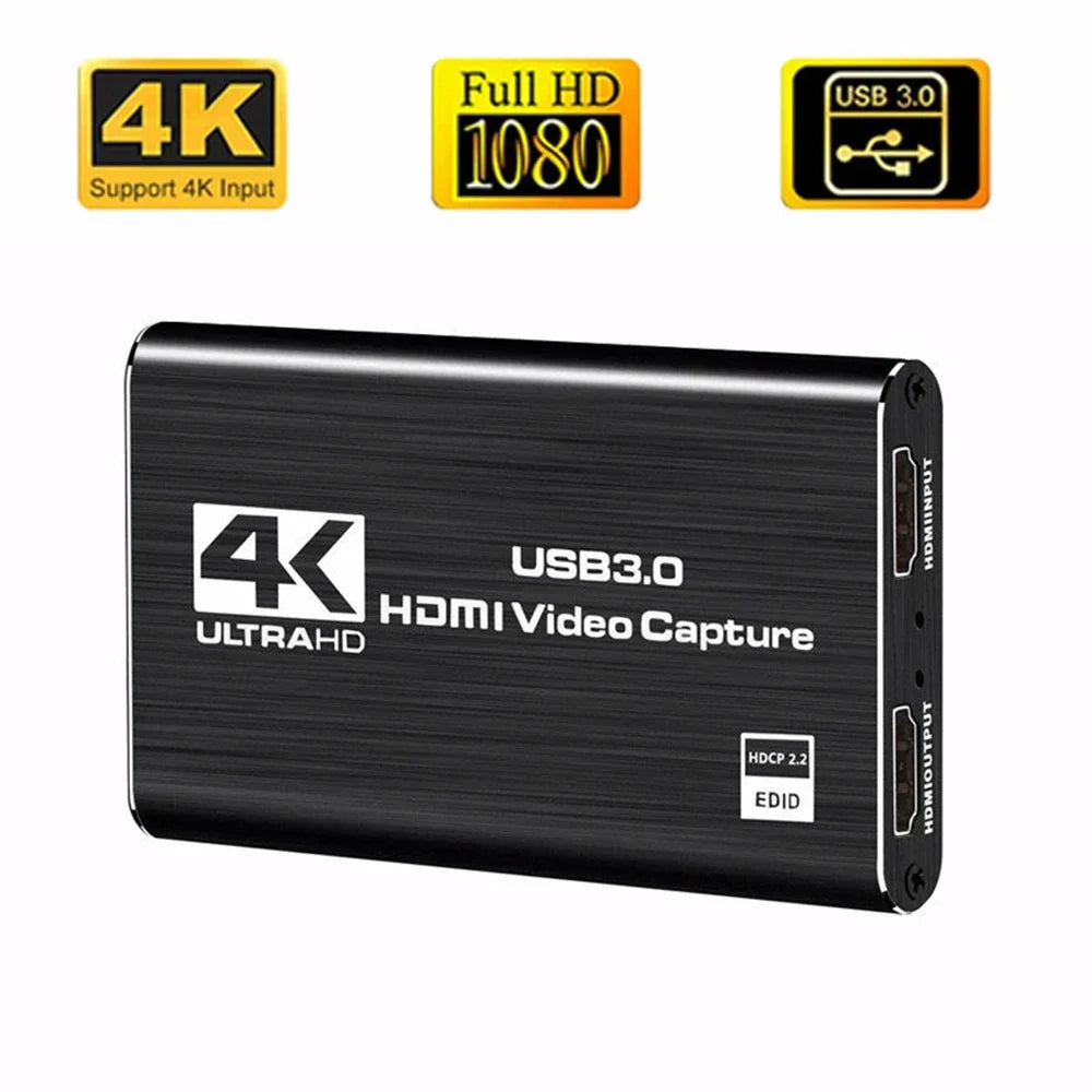 4k Gaming Capture Card (Ps5, Xbox One, Switch)