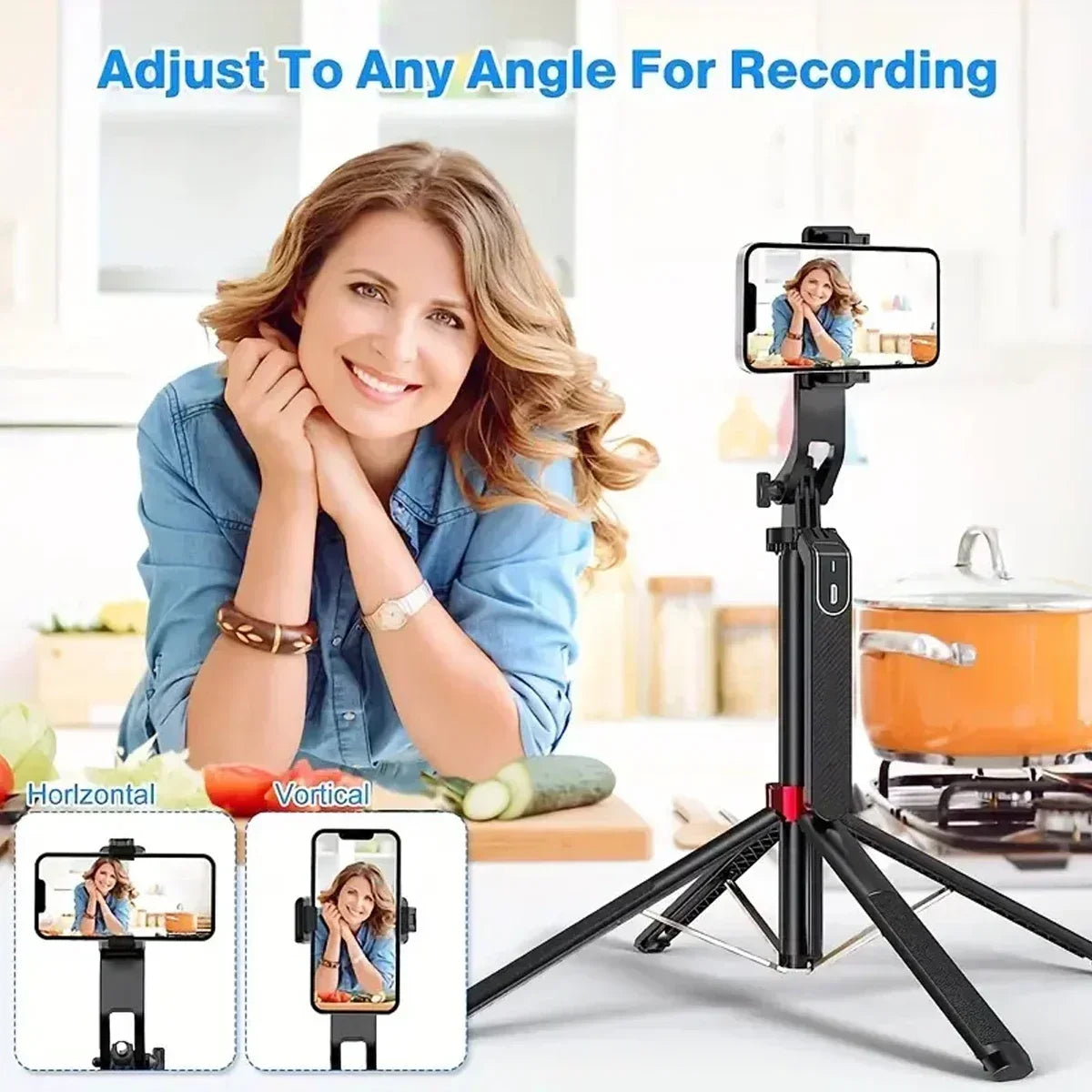 72' Portable camera tripod