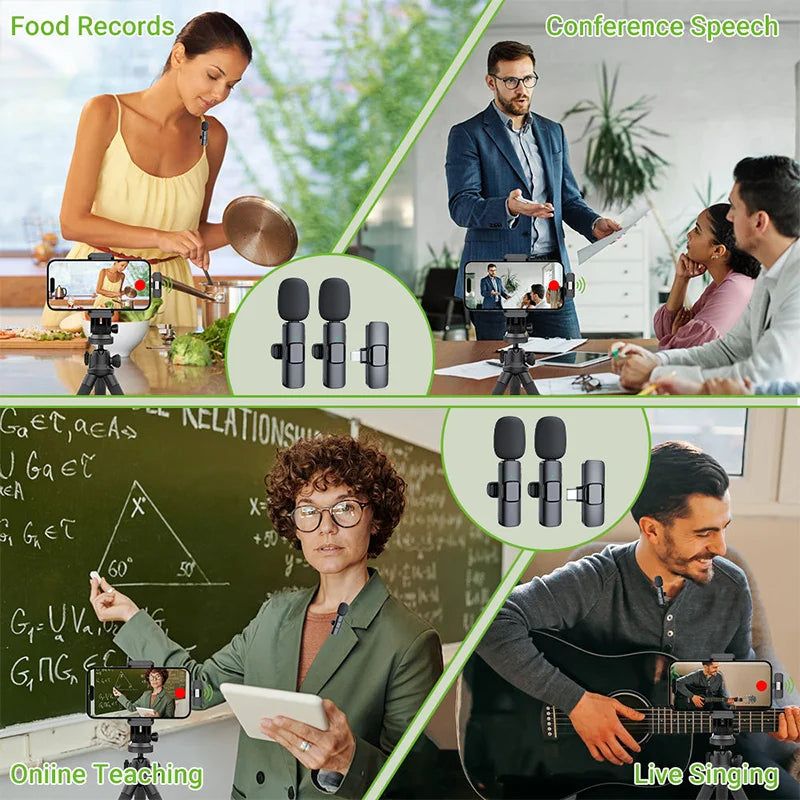 Wireless Lavalier Phone Mics